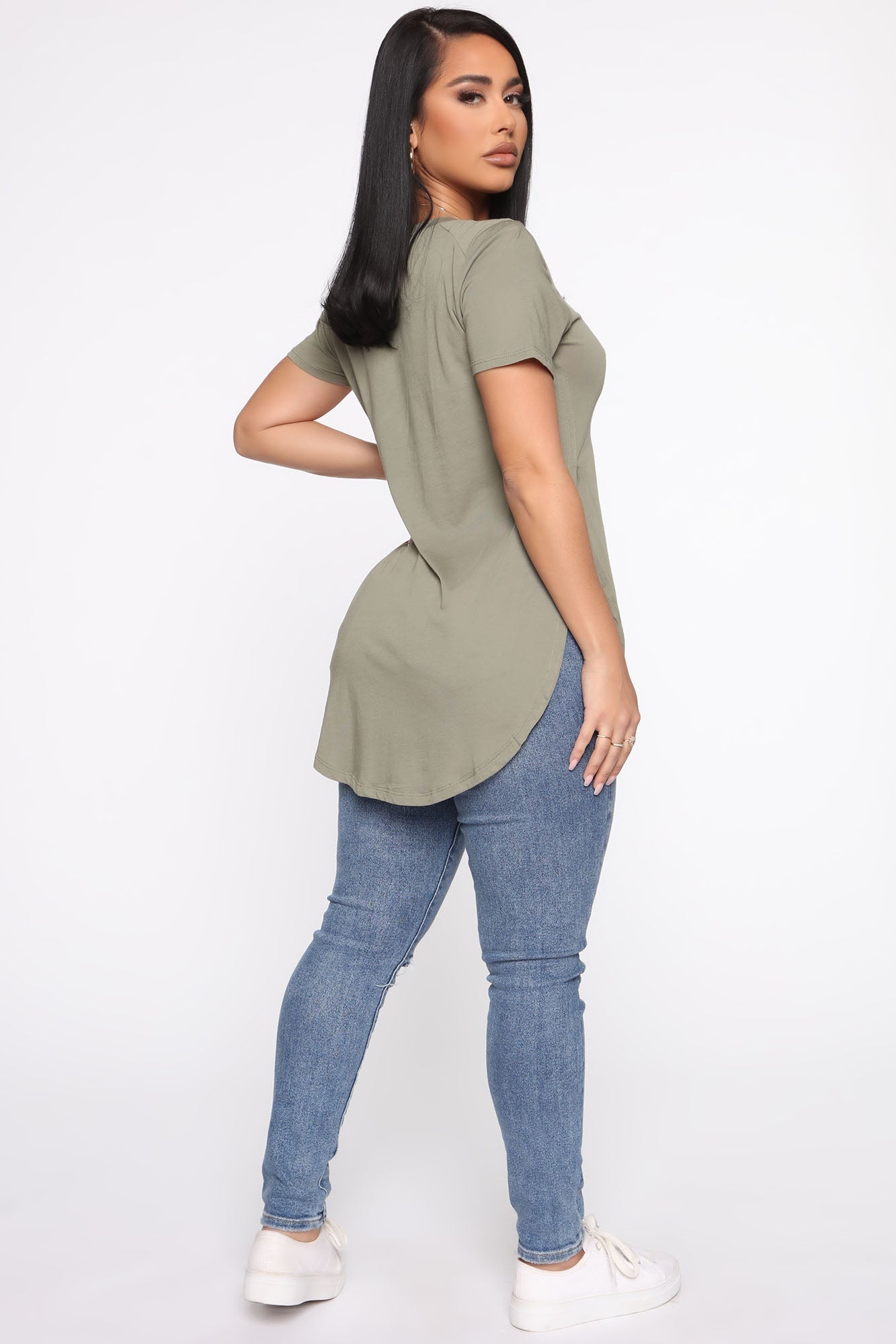 Laid Back Tee - Olive